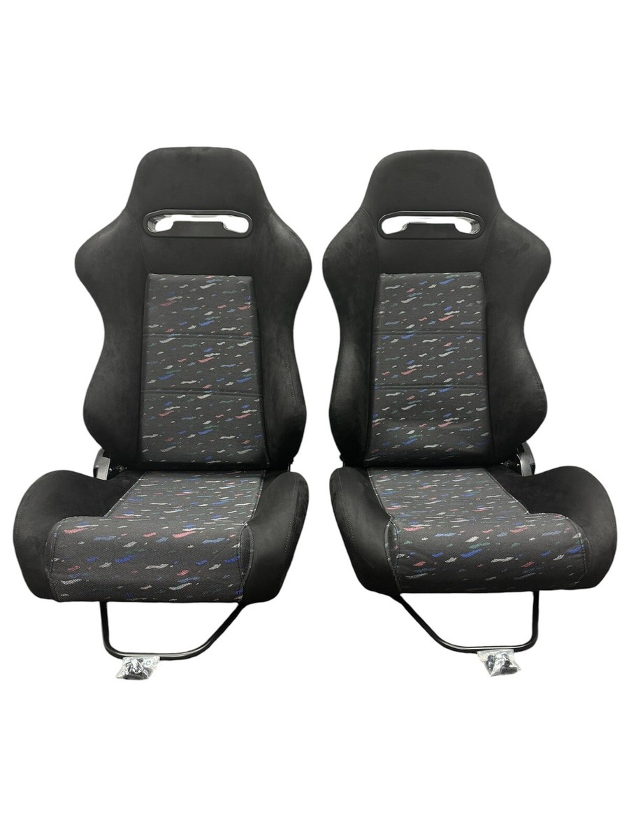 Reclinable Slider Seats For Recaro SR3 Style Civic Integra DC2 EK9