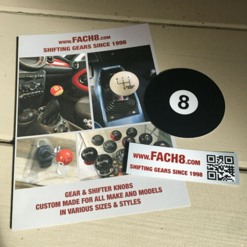 2 Aufkleber Billardkugel 8 Ball Eightball Pool Poolball Sticker Rockabilly Retro - Bild 2 von 2