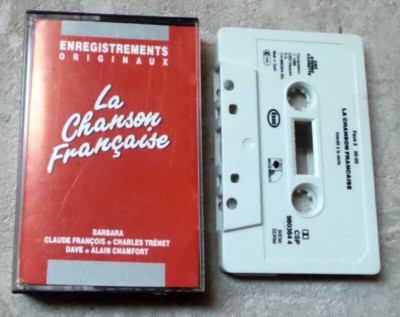 AUDIOKASSETTE MUSIK TAPE / DIVERSE - LA CHANSON FRANÇAISE - ESSO COMPILATION