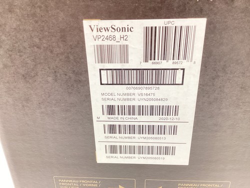ViewSonic 24" DUAL LED MONITOR - Full HD (1080p) - VP2468_H2 - Picture 2 of 2