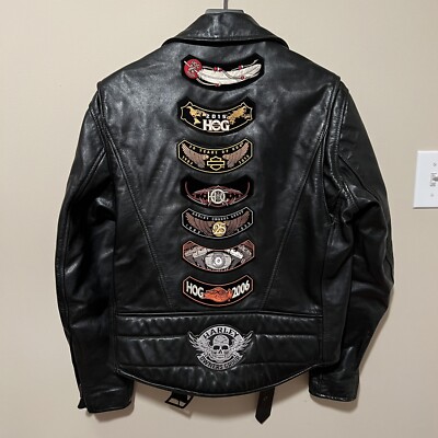 U.S. Made Co Danvers Ma Leather jacket Biker Motorcycle 44