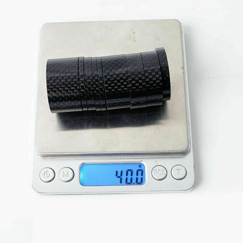 11Pcs /Set Carbon Fiber Headset Spacers Fork Stem Washer 1 1/8" Threadless Paruy - Picture 13 of 15