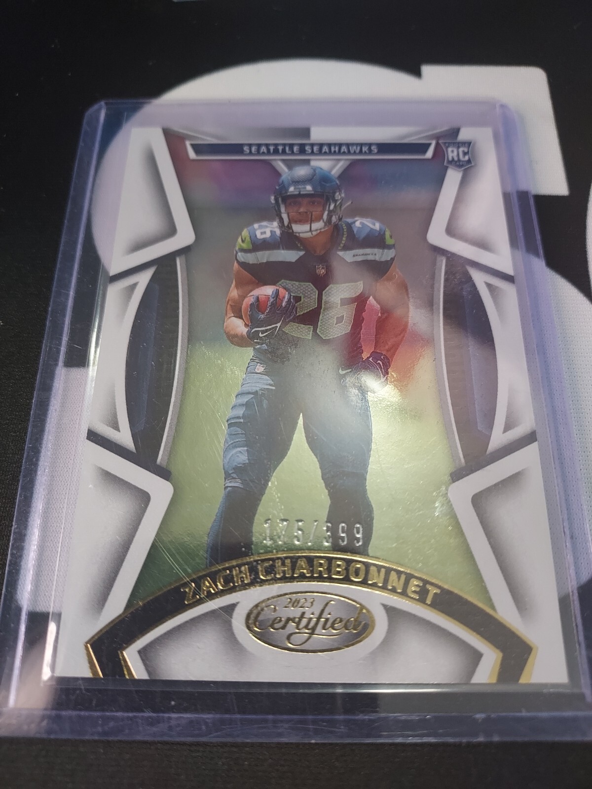 2023 Panini Certified ZACH CHARBONNET RC #54/399 Seattle Seahawks Rookie 12 Man