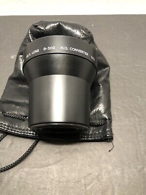 Olympus IS/L Lens B-300 H.Q.Converter 1.7X Excellent From Olympus IS/L Lens B-300 H.Q.Converter 1.7X Excellent From