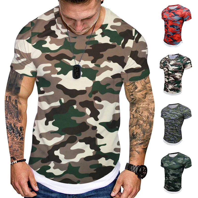 Short sleeve camo shirt sale
