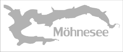 Möhnesee Aufkleber aus hochwertiger Folie geschnitten, kein Druck. Neu. - Bild 7 von 9