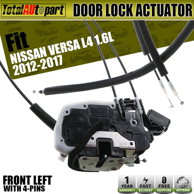 2012 2017 NISSAN VERSA DOOR LOCK ACTUATOR FRONT PASSENGER SIDE FACTORY