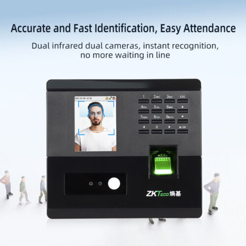 ZKteco nFace102-S IC Card Fingerprint Facial Recognition Time Attendance Machine - Picture 2 of 22