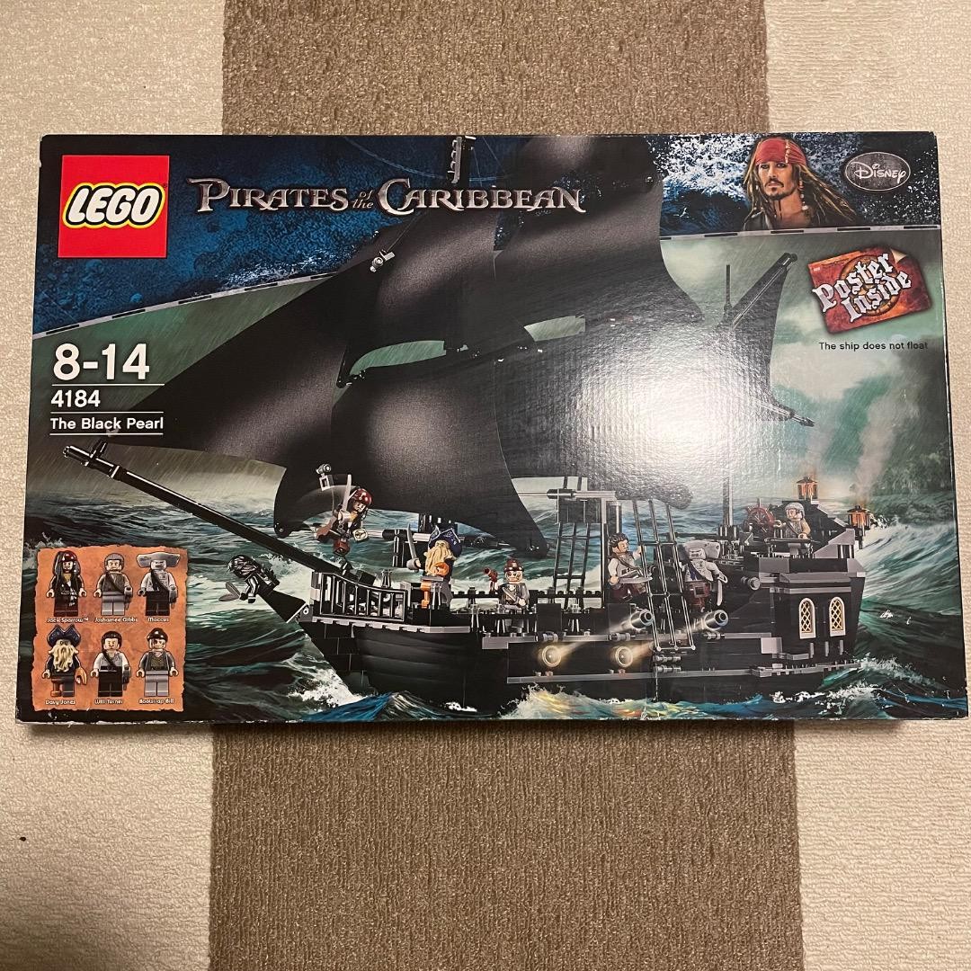 LEGO 4184 Pirates of the Caribbean Black Pearl Ship Set Japan