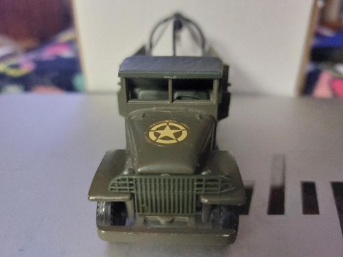 Solido GMC Army 6×6 Tow Truck Crane Cab, 1:50, Die-cast Metal, Mint Condition - Picture 3 of 6