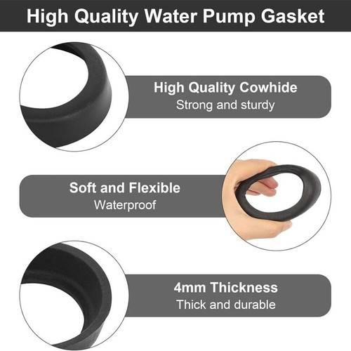 Replacement Type 75 Hand Pump Piston with Black Leather Cuff for Garden Pumps - Picture 8 of 11