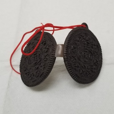 Christmas Ornament Oreo Cookie Santa Ho Ho Ho Holiday Novelty Tree Hanging Decor