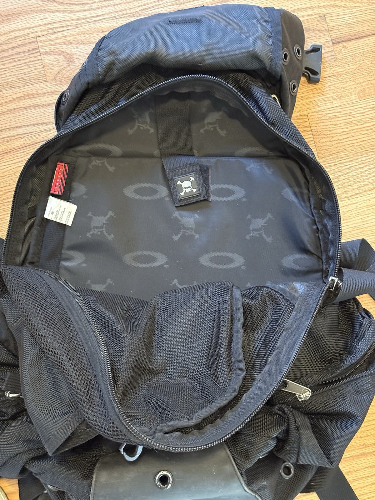 Rare Y2K Vintage Oakley Icon Black Nylon Backpack image 6