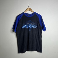 Vintage Summernats T Shirt Mens Medium Blue Black Racing Cars RARE Free Postage