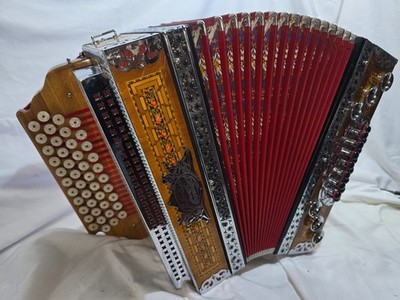 Melodija Menges - Handharmonika  ( F-B-Es-As )   diatonic accordion, acordeon
