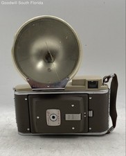 Vintage Polaroid Model 80A Highlander Gray Instant Photo Land Camera Not Tested