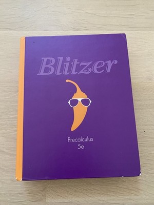 Precalculus by Robert F. Blitzer (2013, Hardcover)