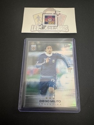 Topps Focus Argentina - Diego Milito Motion Blur Case Hit SSP