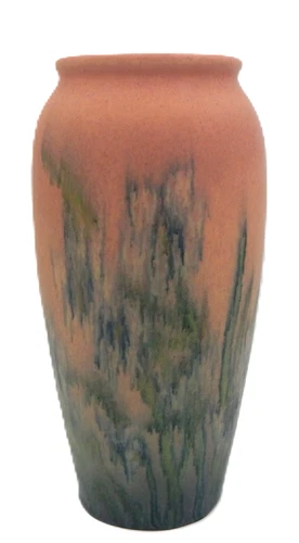 Vintage Rookwood Vellum Art Pottery Vase, c1924 Katherine Jones Floral FABULOUS!
