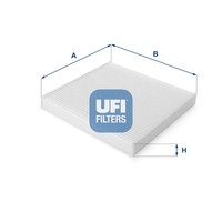 Ufi Innenraumfilter 53.130.00 Partikelfilter FüR Ducato Fiat CitroËN Peugeot U9