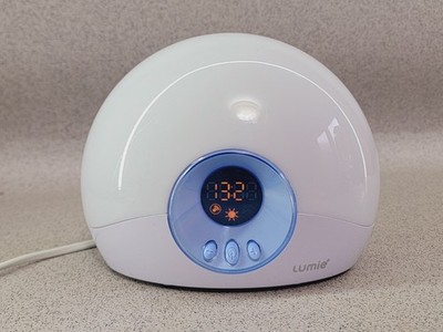 Lumie Bodyclock Starter 30 Sunrise & Sunset Wake Up SAD Light Wecker sehr guter Zustand