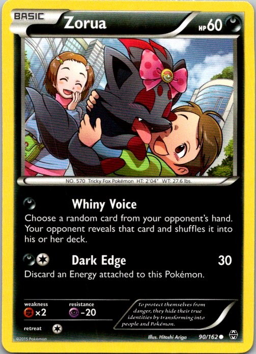 Zorua (90) Common XY - BREAKthrough 90/162 NM