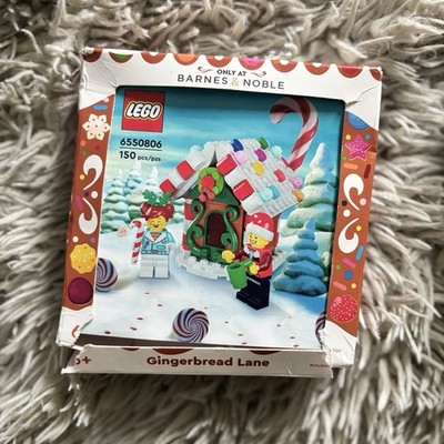 NEW Lego 6550806 Gingerbread Lane Barnes And Noble Limited Edition Damaged Box