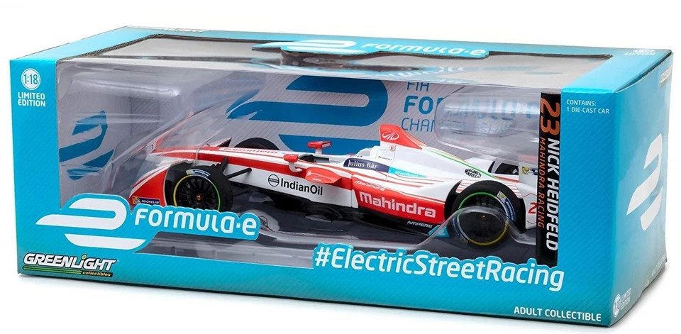 GREENLIGHT, Formula E MAHINDRA Racing #23 Nick Heidfeld FIA Formula Champions... - Immagine 2 di 2