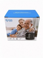 Digital Wrist Blood Pressure Monitor Electronic BP Cuff Heart Rate Pulse Meter