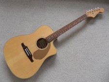 Fender Sonoran Thinline SCE Acoustic Guitar with Gig Bag