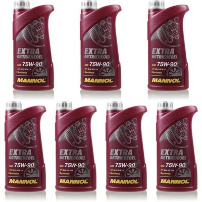 7L Original MANNOL Extra Getriebeöl 75W-90 API GL 4/GL 5 LS MN8103-1