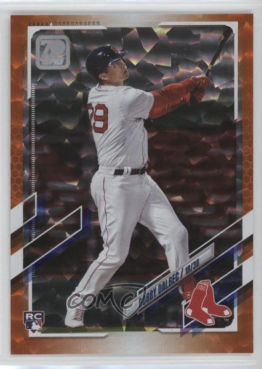 2021 Topps Orange /299 Bobby Dalbec #26 1cx3