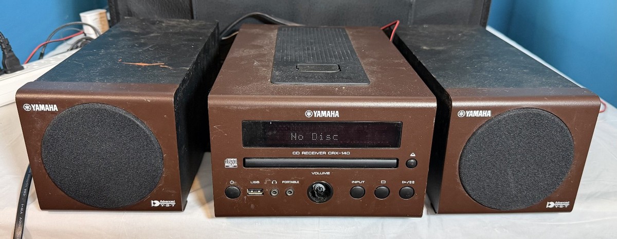 YAMAHA CRX-140 ミニコンポ Yamaha CRX-140 Shelf Stereo Receiver Radio CD Player USB MP3 AUX