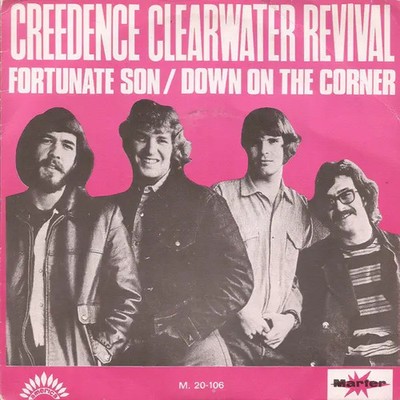 Creedence Clearwater Revival Fortunate Son / Down On The Corner MONO America