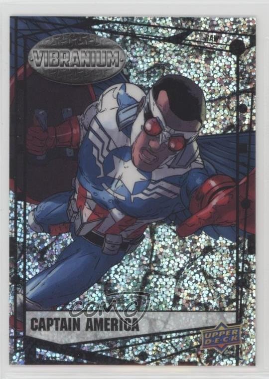 2015 Upper Deck Marvel Vibranium Raw Vibranium Captain America #1 z3i