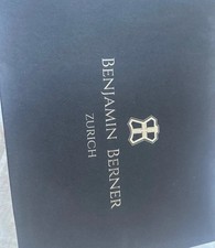 A Benjamin Berner Black Phyton Sneakers Herre...