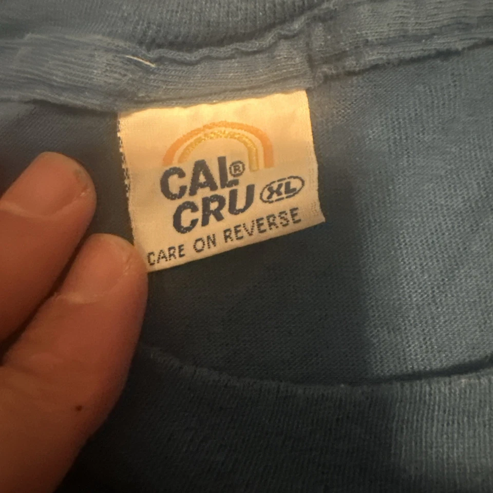 Camiseta extra grande vintage de una sola puntada para hombre XL azul Valvoline Grand Prix Race Foto 4 de 4