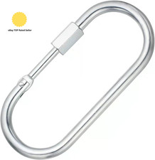 Quick Link Locking Carabiner Clip Big Oval Shape Large Tow Chain Quick Links Ro