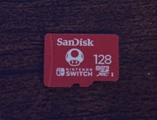 SanDisk 128GB micro SD Card Flash Nintendo Switch