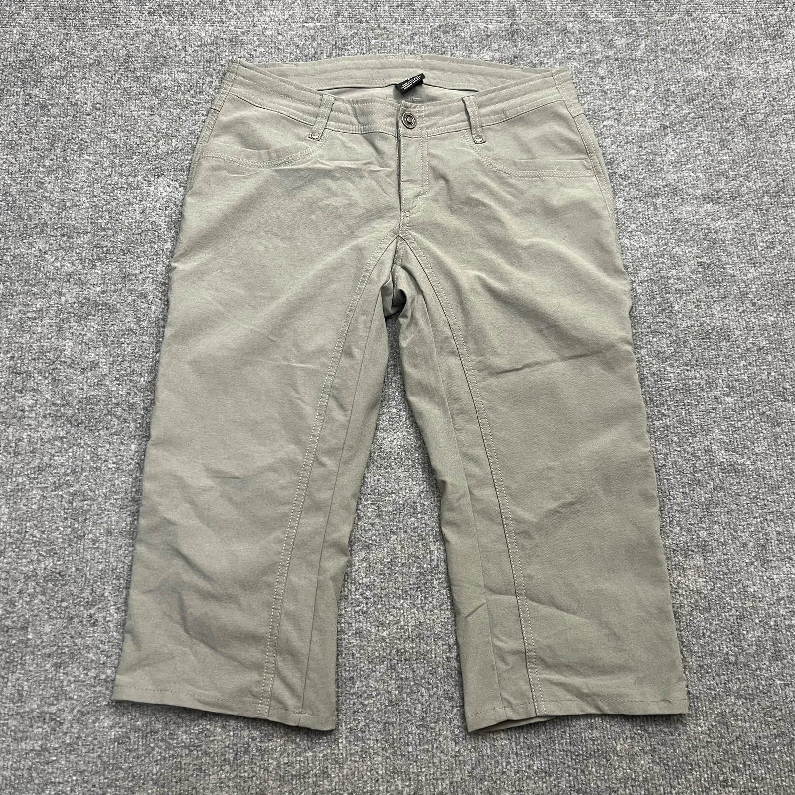 Kuhl Pants Womens 6 Straight Leg Cropped Capri Hiking Outdoor Casual Stretch
Opens in a new window o