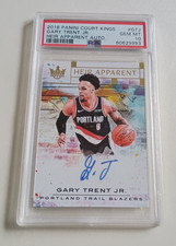 2018 Court Kings Gary Trent Auto RC /199 PSA 10 Rookie Heir App. Autograph Duke