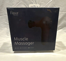 Flexir Recovery Percussion Massage Gun Cordless for Body/Neck/Back Black