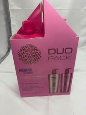 Argan Oil From Morocco Keratin Hydrating Shampoo Conditioner Duo 33.8oz NEW