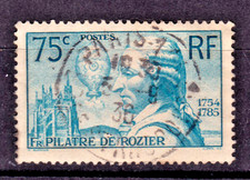 TIMBRE 1936 FRANCE YVERT N° 313-OBL. TB-VOIR SCAN R/V-