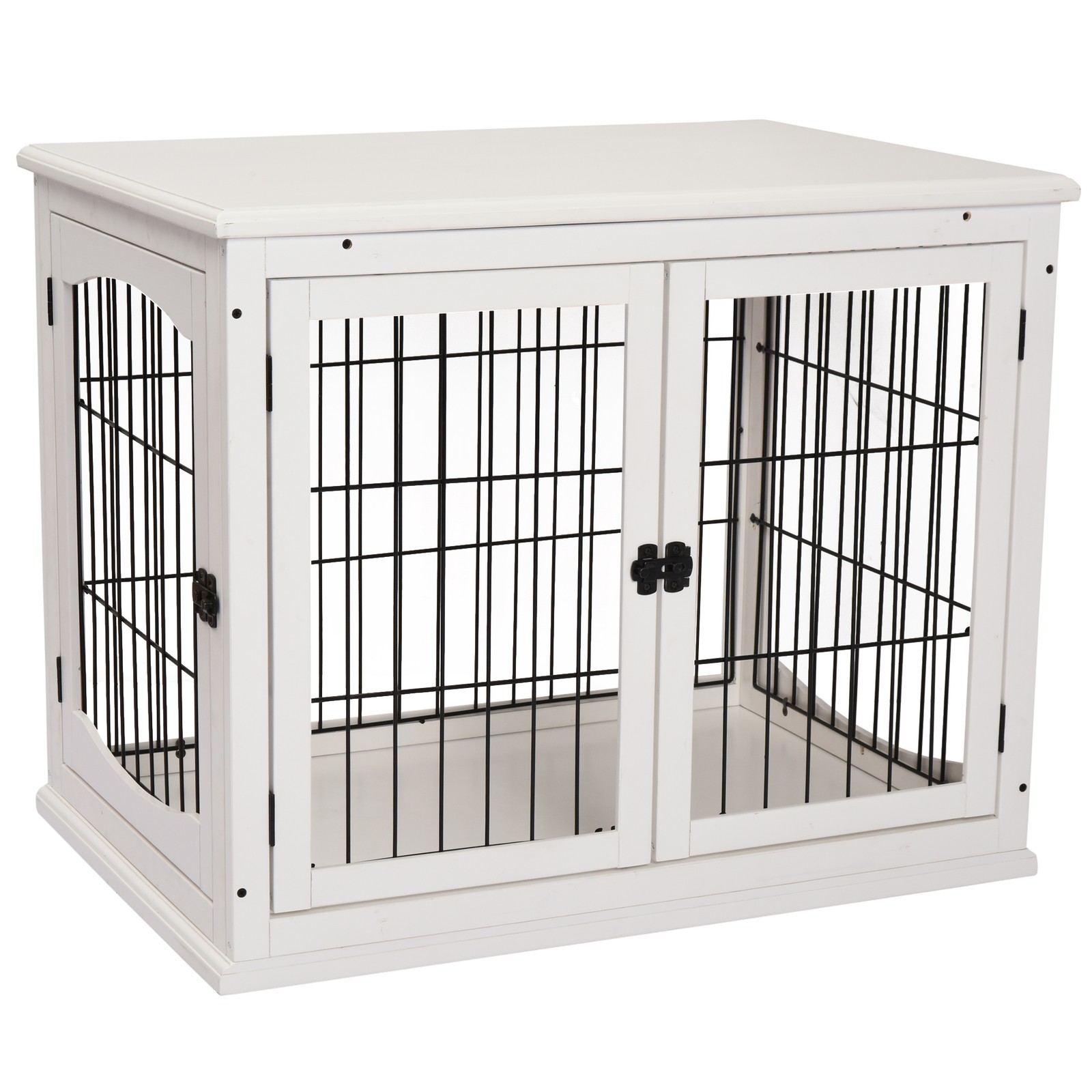 Hundekäfig für Zuhause Hundehaus Transportbox Kleintierkäfig für Innen Hundebox