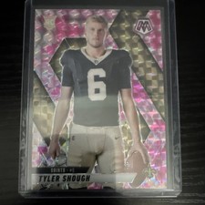Panini Mosaic 2025 Tyler Shough Rookie Camo Pink Prizm #273 Saints