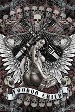Poster Studio B - Voodoo Child Graphic 24x36" NEW Wall Art P3071