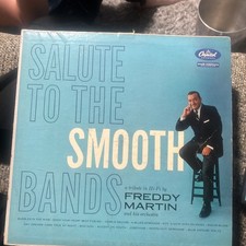 FREDDY MARTIN Salute To The Smooth Bands T1116 LP Vinyl VG+ Cover VG+