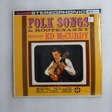 Ed McCurdy Folk Songs LP Vinyl Album Record Folk, World, & Country