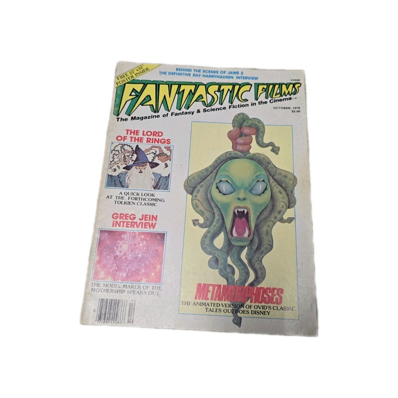 Fantastic Films Magazine # 4 Oct 1978...Metamorphoses Jaws 2 Lord of Rings